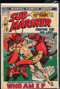 Sub-Mariner #50 (1972) Namor the Sub-Mariner [Key Issue]