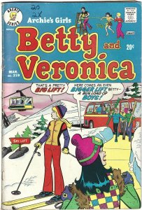 Archie's Girls Betty and Veronica #219 (1974)