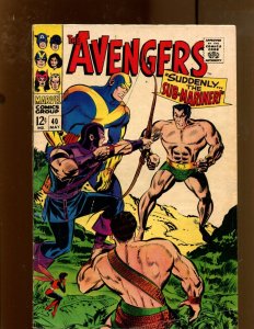 Avengers #40 - Suddenly The Sub Mariner! (4.5) 1967