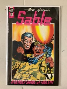 Mike Grell's Sable #6 First Comics 6.0 (1990)