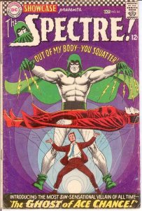 SHOWCASE 64 GOOD SPECTRE   October 1966 COMICS BOOK