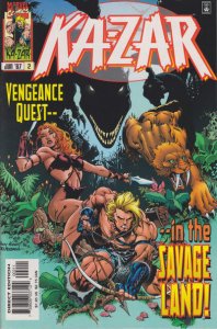 Ka-Zar (3rd Series) #2 VF ; Marvel | Mark Waid