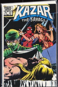 Ka-Zar the Savage #21 (1982) Ka-Zar