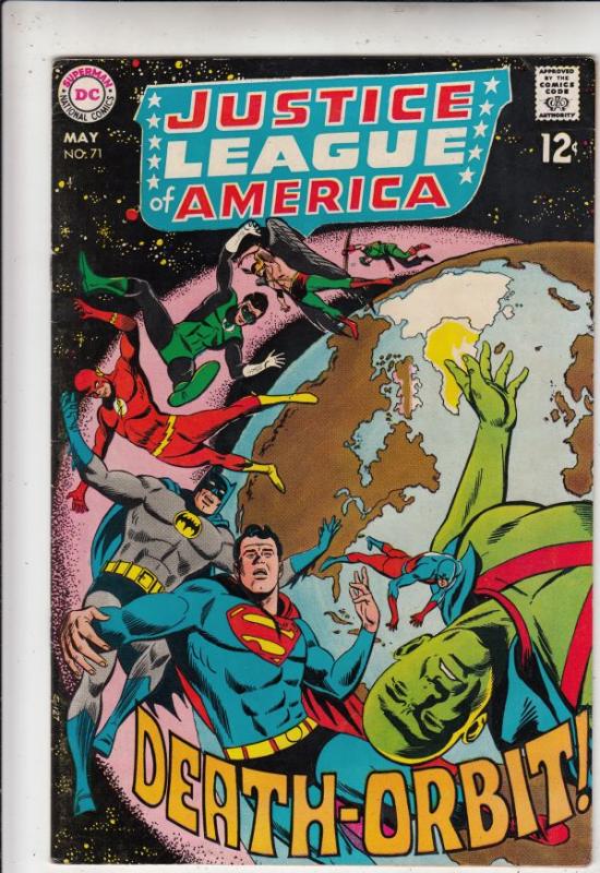 Justice League of America #71 (May-69) NM- High-Grade Justice League of America