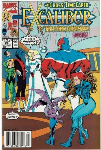 Excalibur #24 (1988 v1) Alan Davis Newsstand NM
