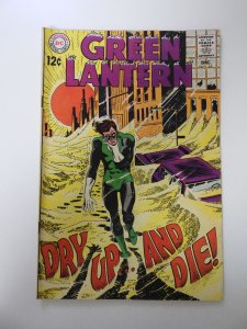 Green Lantern #65 (1968) VG condition subscription crease