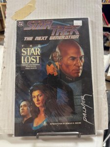 Star Trek The Next Generation The Star Lost DC 1993 TPB Signed!!!