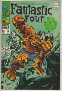 Fantastic Four #79 (Oct-68) NM- High-Grade Fantastic Four, Mr. Fantastic (Ree...