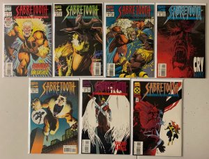 Sabretooth Classics lot #1-7 Marvel 7 different books 6.0 FN (1994)