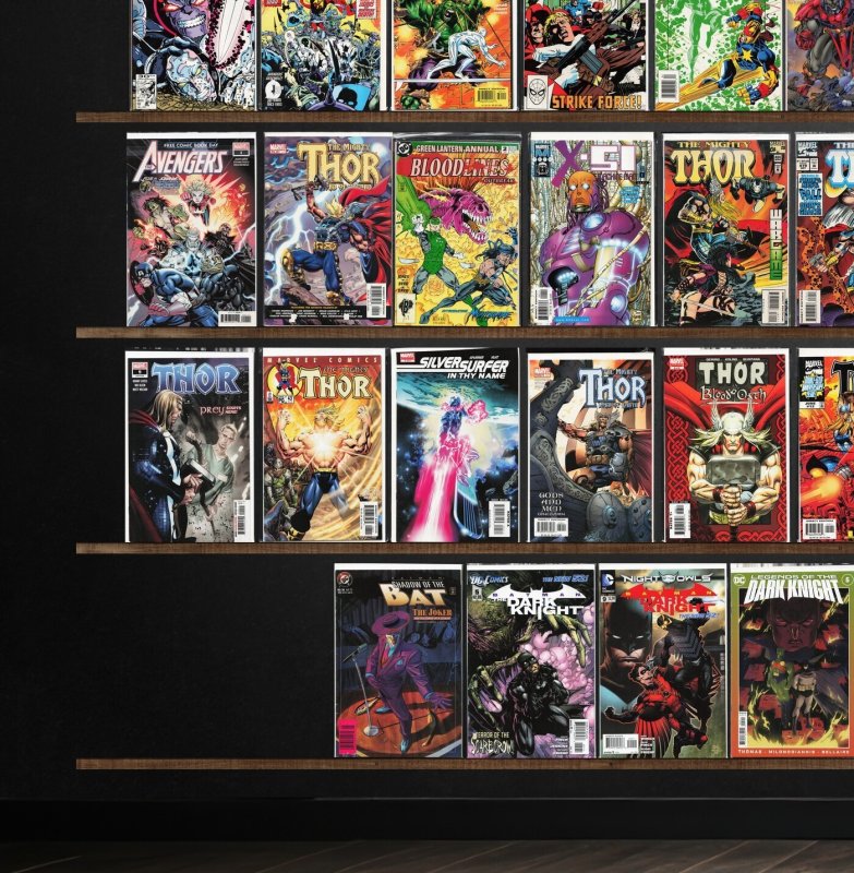 Huge Lot 140+ Comics with The Mighty Thor, Thor, Silver Surfer & More!