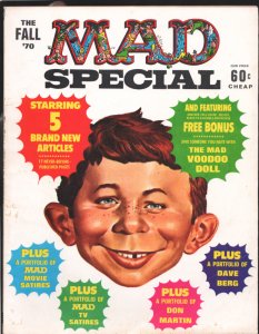 MAD Special #1 1970-1st issue-17 pages of new material plus Mad Voodoo Doll B...