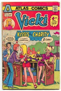 Vicki #4  1975 - Atlas  -G/VG - Comic Book