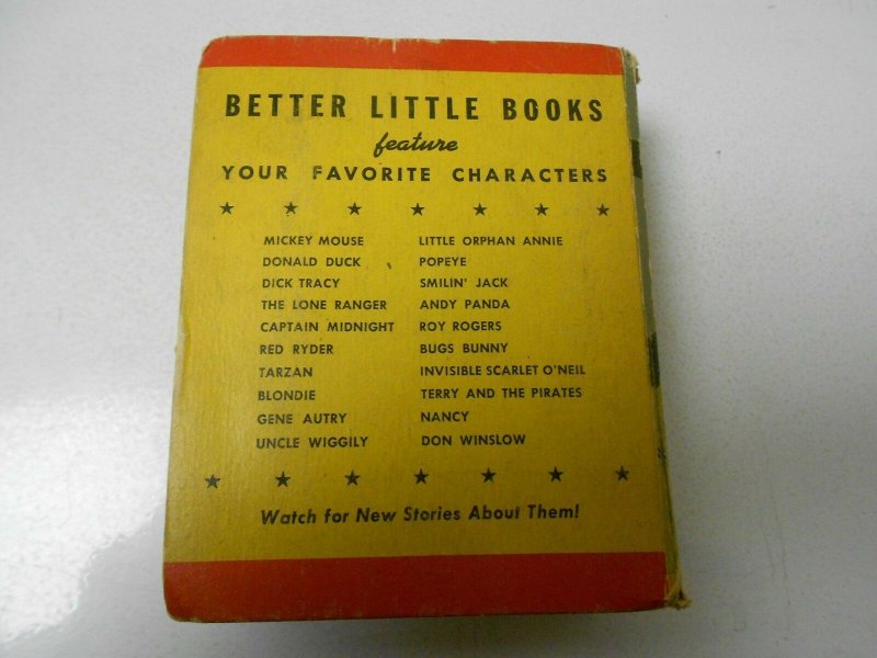 1947 SMILIN' JACK Jungle Pipe Line Zack Mosley BIG LITTLE BOOK FN