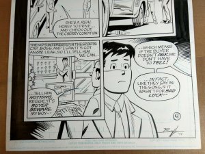 Original Art: ARCHIE LOVES BETTY #2, pg 9 Norm Breyfogle signed, Andrew Pepoy