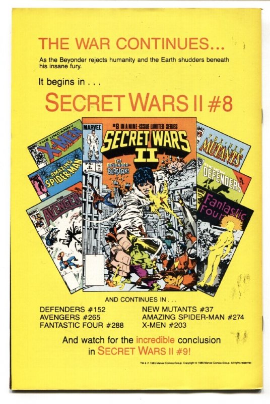 Vision and the Scarlet Witch #5  1985 - Marvel  -VF - Comic Book