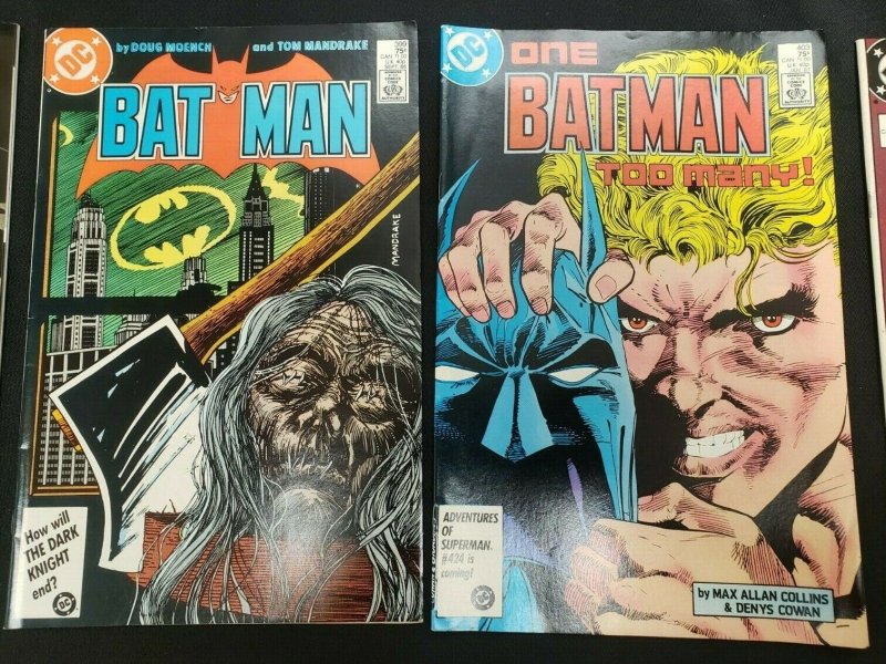 MISC DC COMICS 7PC (VF) BATMAN THE CULT GRAPHIC NOVEL, FLASH #1 1985-88