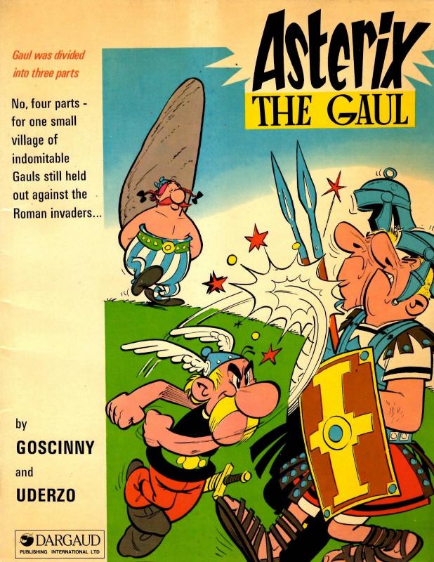 Asterix The Gaul Adventure Roleplaying Game Book Dargaud Publishing J292