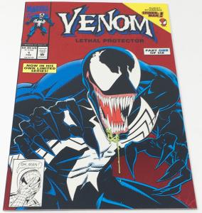 Venom Lethal Protector #1 - NM- Venom is now a hero - KEY ISSUE