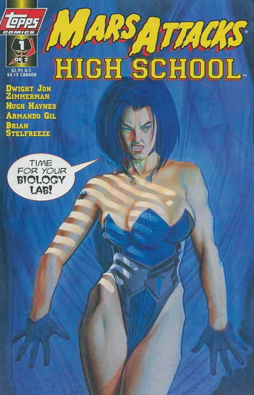 Mars Attacks High School #1 VF/NM; Topps | save on shipping - details inside