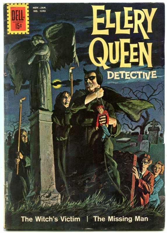 Ellery Queen Detective- Four Color Comics #1243 1962 VG/F