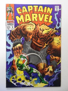 Captain Marvel #6 (1968) FN+ Condition!