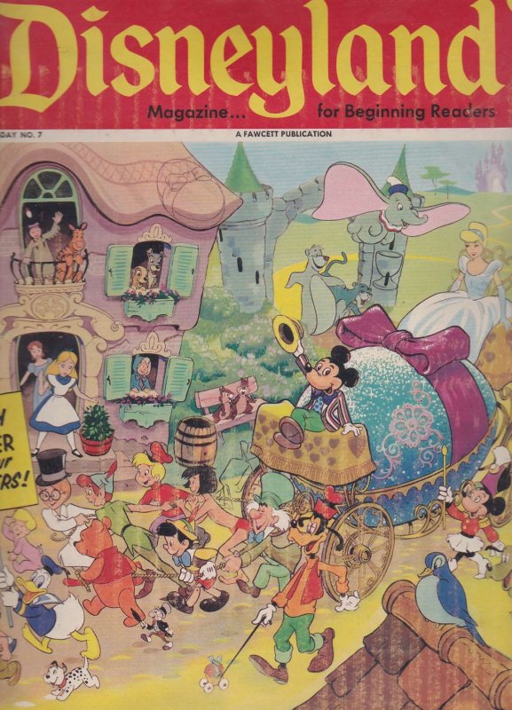 Disneyland Magazine (Fawcett) #7 VG ; Fawcett | low grade comic Happy Easter cov