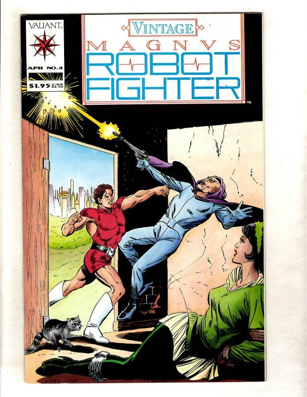 Magnus Robot Fighter Vintage # 4 NM Valiant Comic Book MR6