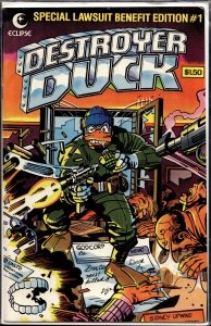 Destroyer Duck #1 (1982) Destroyer Duck [Key Issue]