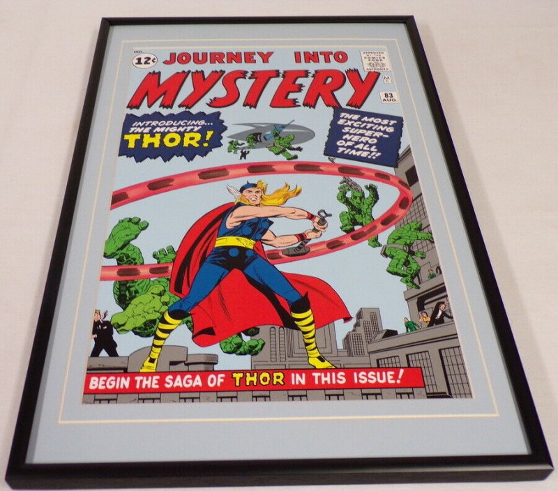 Journey Into Mystery #84 Thor Framed 12x18 Marvel Comics Cover Poster Display 