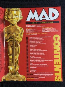 2018 HOLLYWOOD GOES MAD Magazine #2 FN+ 6.5 What Me Worry?
