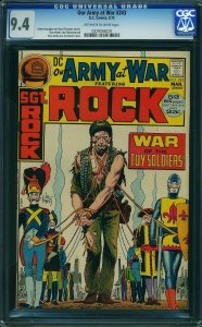 Our Army at War #243 (1972) CGC 9.4 NM