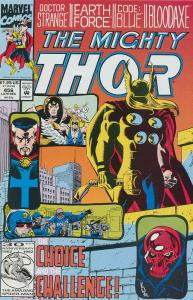 Thor #456 VF ; Marvel | Bloodaxe Doctor Strange Tom DeFalco