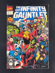The Infinity Gauntlet #3 (1991) 1st App of Terraxia & 1st Cameo of Master Hate