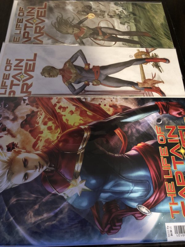 The Life of Captain Marvel #1-3