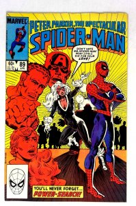 Spectacular Spider-Man #89 (1984) NM- Black Cat Marvel