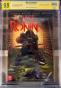 TMNT The Last Ronin #1 Grade CBCS 9.9 Store Exclusive Signed By Jason Flowers GB