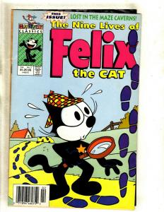 4 Felix the Cat Harvey Classics Comics # 1 3 5 6 Big Book Oriolo Messmer J372