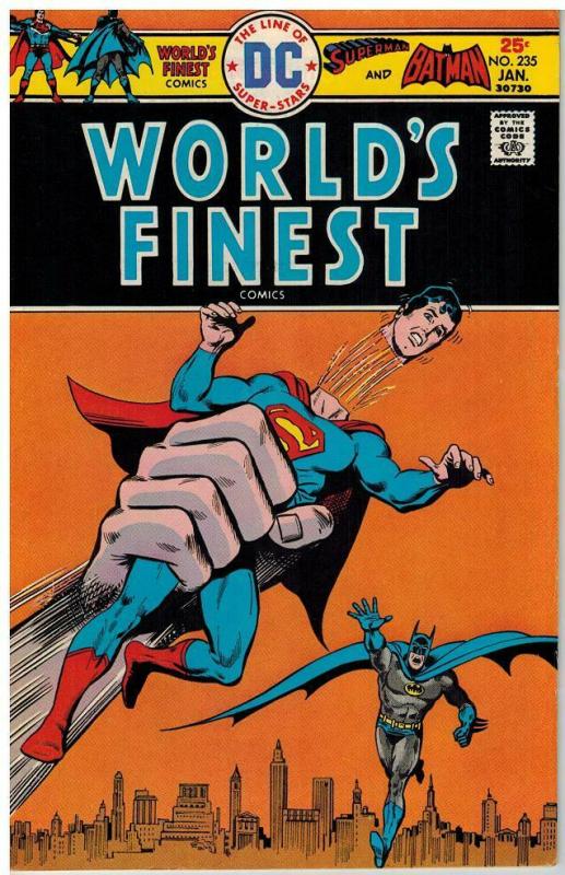 WORLDS FINEST 235 VERY FINE Jan. 1976 COMICS BOOK