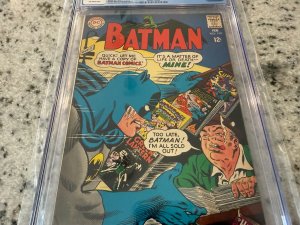 Batman # 199 CGC Graded 7.5 DC Comic Book 1968 Silver Age JH21