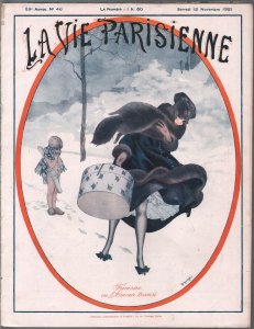 La Vie Parisienne 11/12/1921-spicy early French girlie mag-Good Girl Art-VG