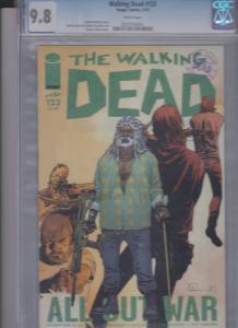 THE WALKING DEAD V1 #123 3/14 CGC 9.8  WHITE PAGES HIGHEST GRADE CGC CENSUS