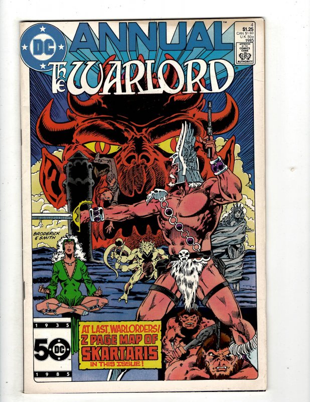 Warlord Annual #4 (1985) YY11