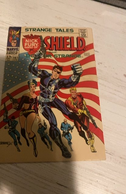 Strange Tales #167 (1968)yellow claw/Dr doom app Steranko