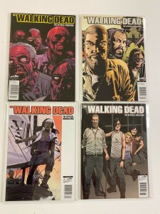 Walking Dead Titan Magazines 4 Diff Books Art Covers 8.0 VF