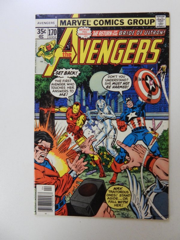 The Avengers #170 (1978) FN/VF condition