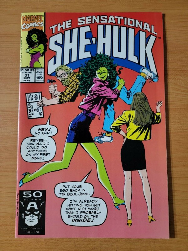 Sensational She-Hulk #31 Direct Market Edition ~ NEAR MINT NM ~ 1991 Marvel