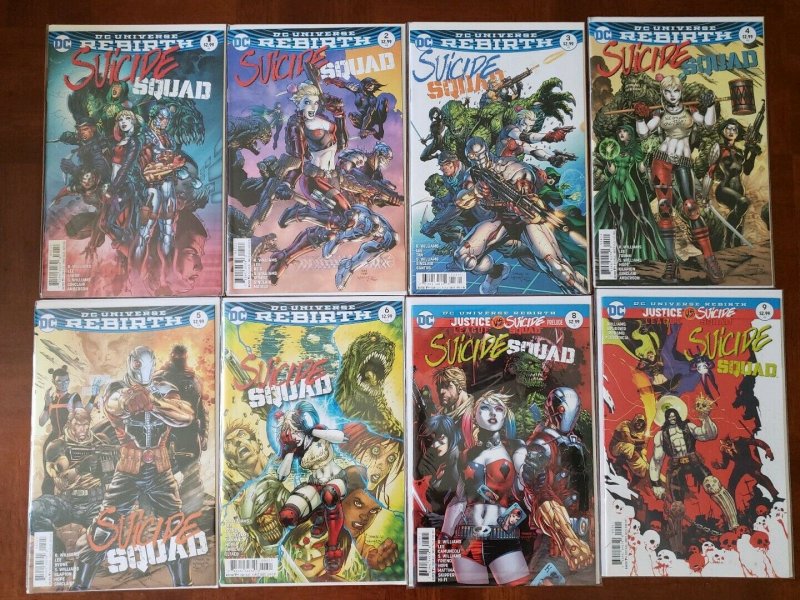 SUICIDE SQUAD REBIRTH 1-6, 8, 9, 13-19, 22