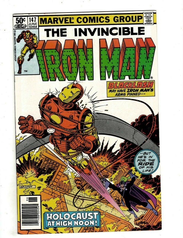 10 Iron Man Marvel Comics # 143 144 145 146 147 148 149 150 151 153 Stark J451