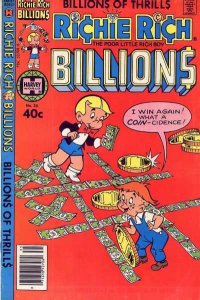 Richie Rich Billions   #35, Fine- (Stock photo)