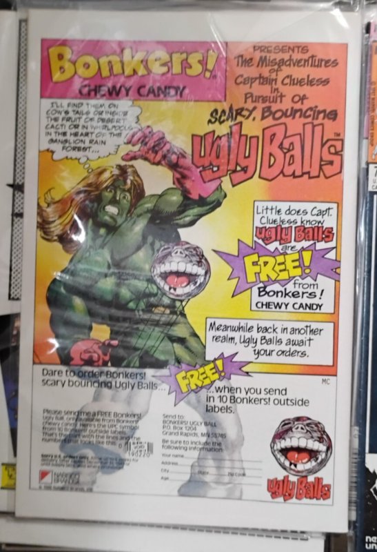 DP7 # 7 1987 MARVEL NEW UNIVERSE newstand  variant